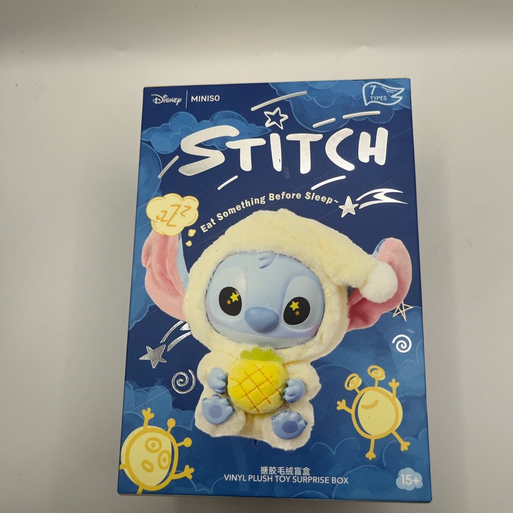Miniso x Disney Stitch Vinyl Plush Toy Blind Box AUTHENTIC